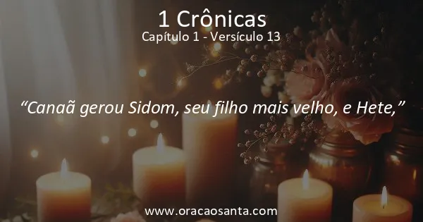 1 Crônicas 1:13
