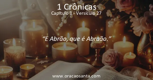 1 Crônicas 1:27