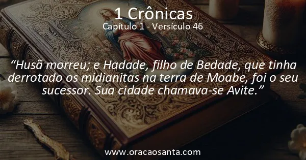1 Crônicas 1:46