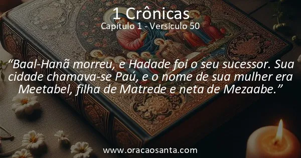 1 Crônicas 1:50