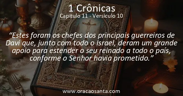 1 Crônicas 11:10