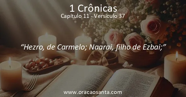 1 Crônicas 11:37