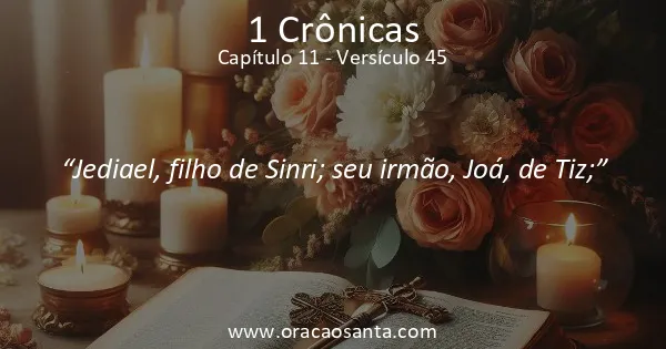 1 Crônicas 11:45