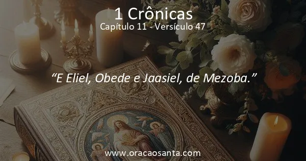 1 Crônicas 11:47