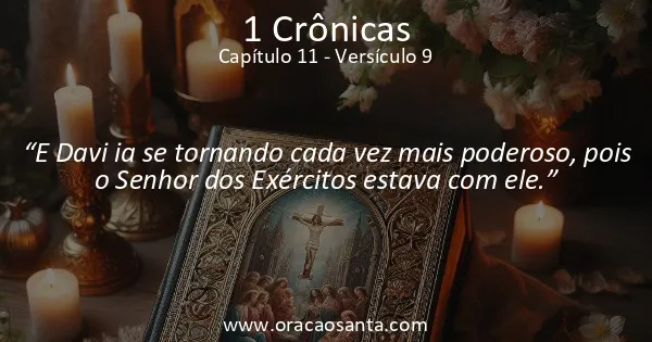 1 Crônicas 11:9