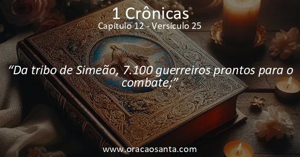 1 Crônicas 12:25
