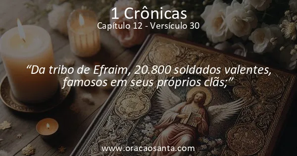 1 Crônicas 12:30
