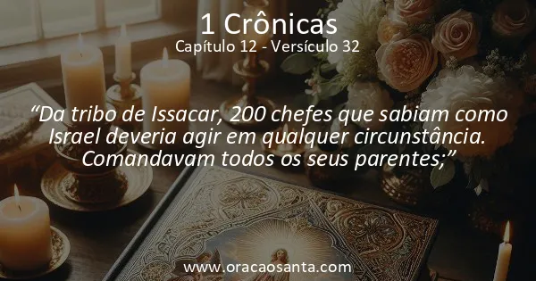 1 Crônicas 12:32