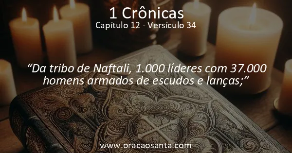 1 Crônicas 12:34