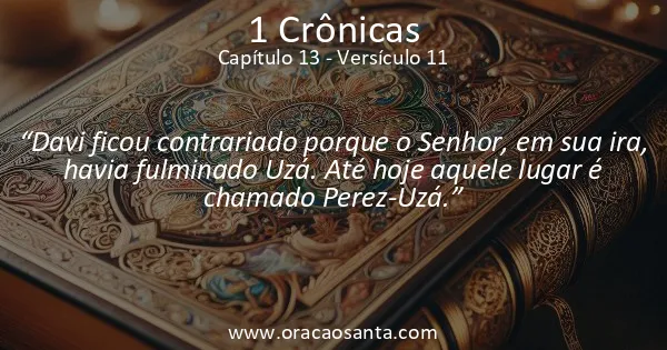 1 Crônicas 13:11