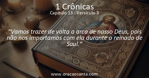 1 Crônicas 13:3