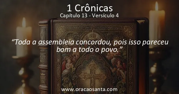 1 Crônicas 13:4