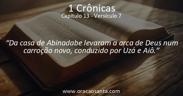 1 Crônicas 13:7