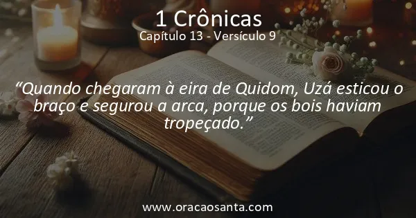 1 Crônicas 13:9