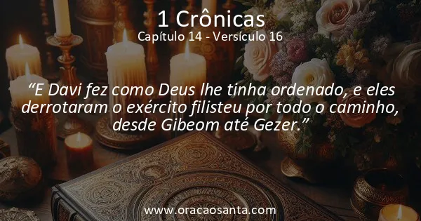 1 Crônicas 14:16