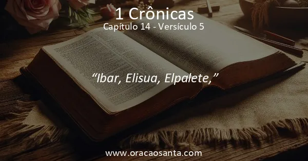 1 Crônicas 14:5