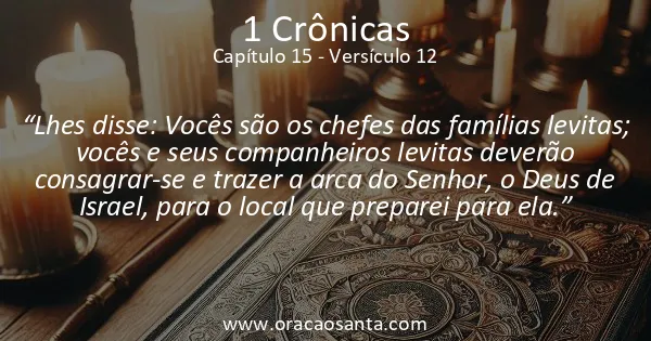 1 Crônicas 15:12