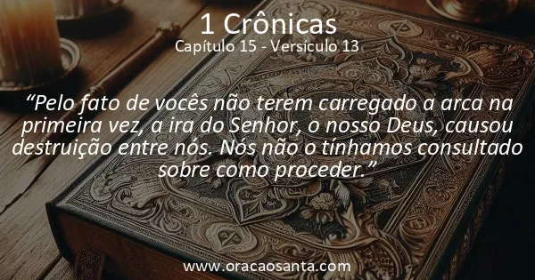 1 Crônicas 15:13