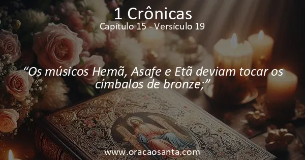 1 Crônicas 15:19