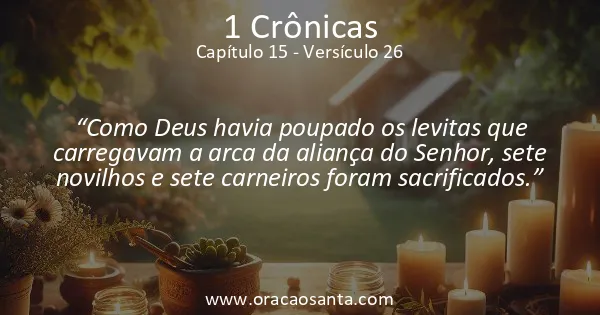 1 Crônicas 15:26