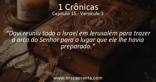 1 Crônicas 15:3