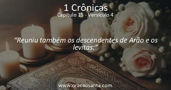 1 Crônicas 15:4