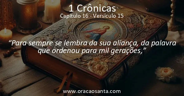 1 Crônicas 16:15