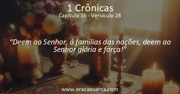 1 Crônicas 16:28
