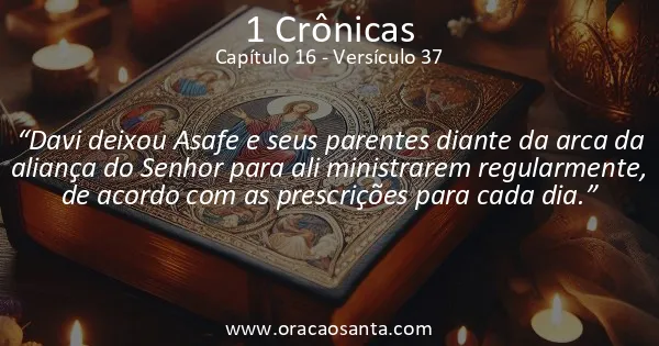 1 Crônicas 16:37