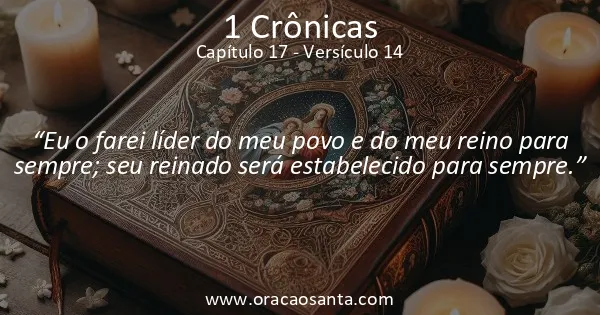 1 Crônicas 17:14