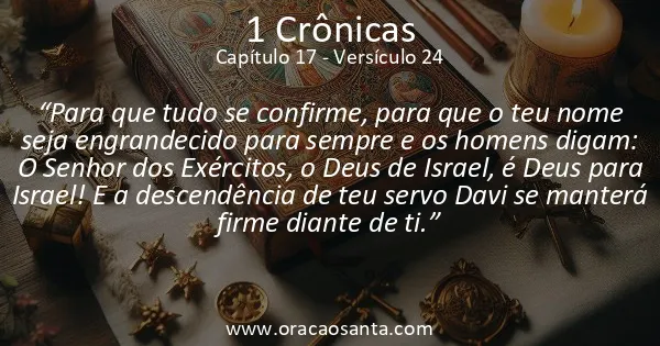 1 Crônicas 17:24