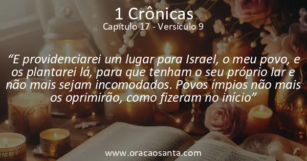 1 Crônicas 17:9