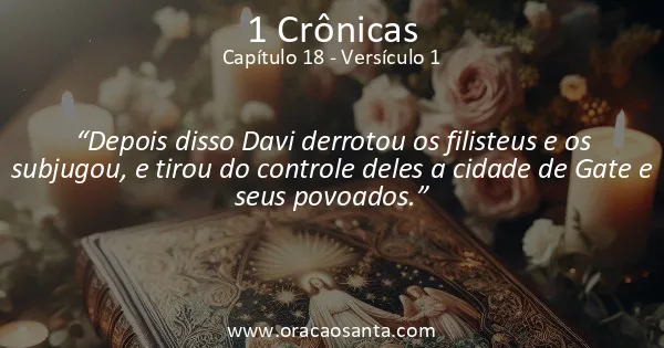1 Crônicas 18:1