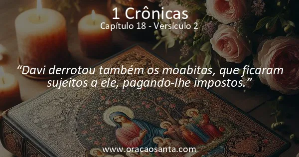 1 Crônicas 18:2