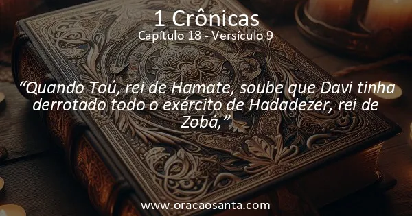 1 Crônicas 18:9