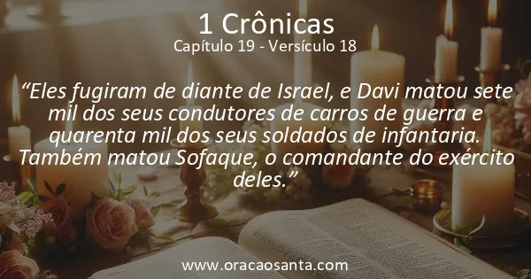 1 Crônicas 19:18