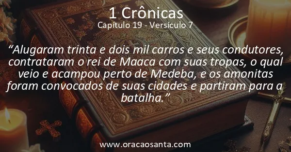 1 Crônicas 19:7