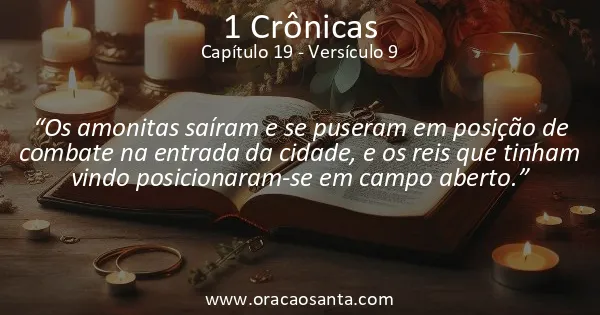 1 Crônicas 19:9