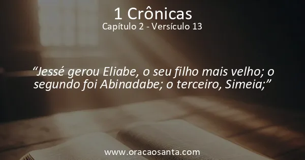 1 Crônicas 2:13