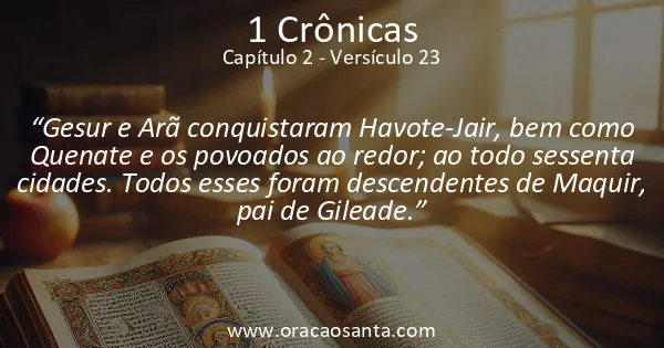 1 Crônicas 2:23