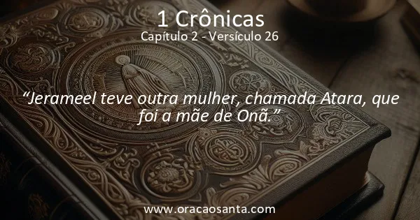 1 Crônicas 2:26