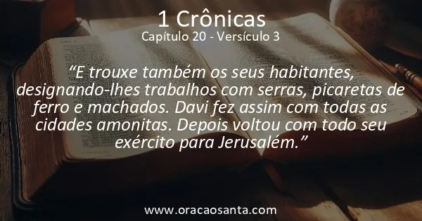 1 Crônicas 20:3