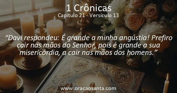 1 Crônicas 21:13