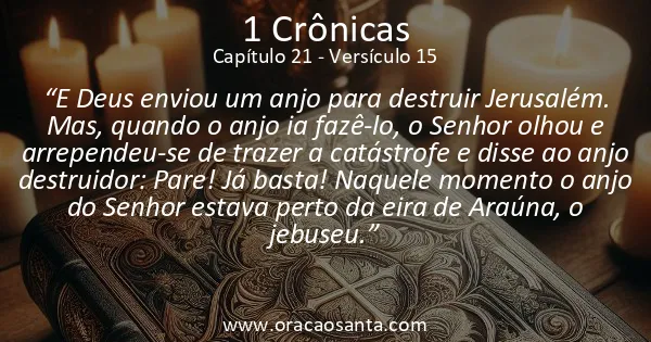 1 Crônicas 21:15