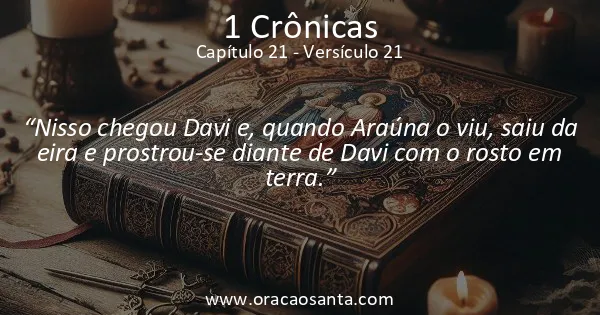 1 Crônicas 21:21