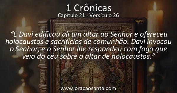 1 Crônicas 21:26