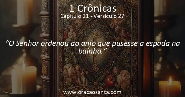1 Crônicas 21:27