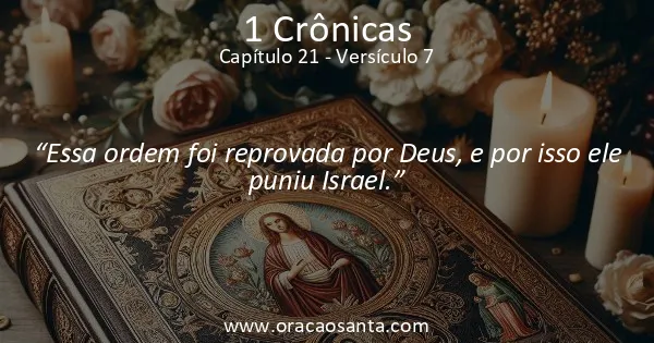 1 Crônicas 21:7