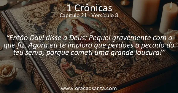 1 Crônicas 21:8