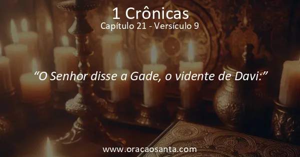 1 Crônicas 21:9